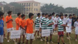 Football cup to celebrate 23 years of Hanoi Electronic Company (Hanel)