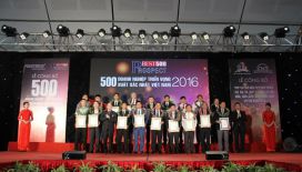 Hanel Plastics được vinh danh trong  Lễ công bố Top 500 doanh nghiệp triển vọng xuất sắc nhất Việt Nam